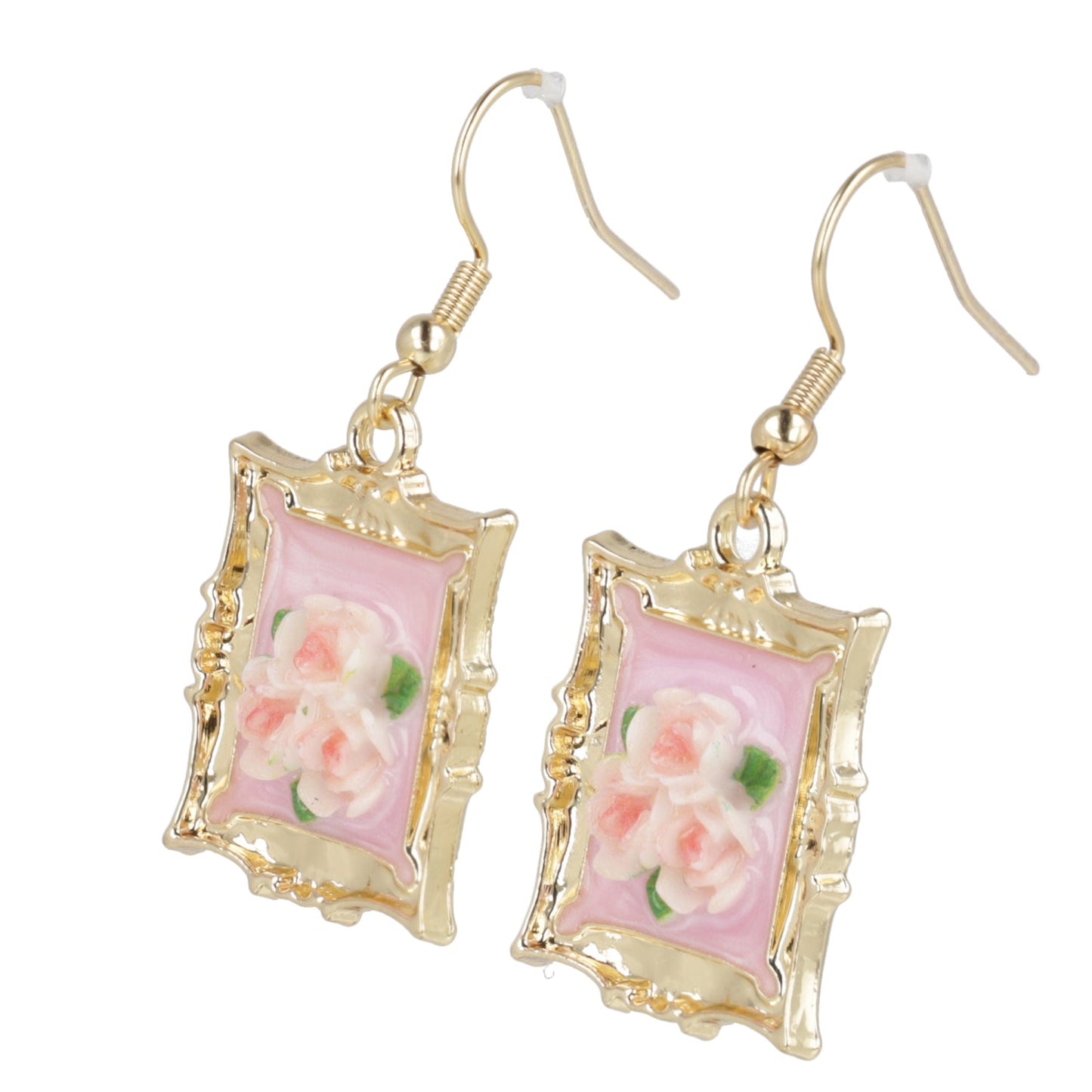 Florals? For Spring? Earrings - Pink