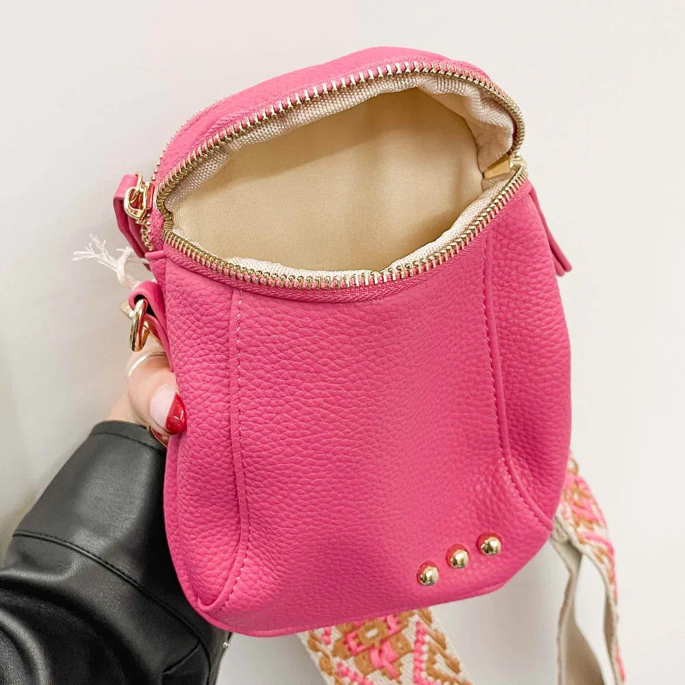 Ellie Crossbody Bag - Red