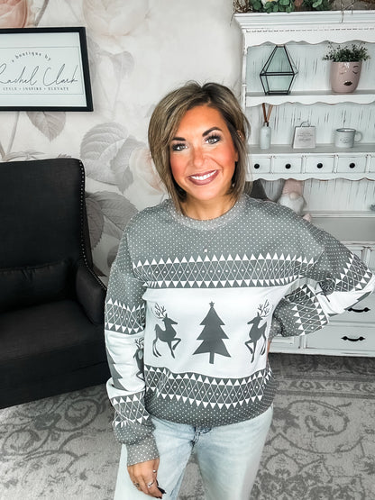 Ampersand Avenue University Pullover - Oh What Fun