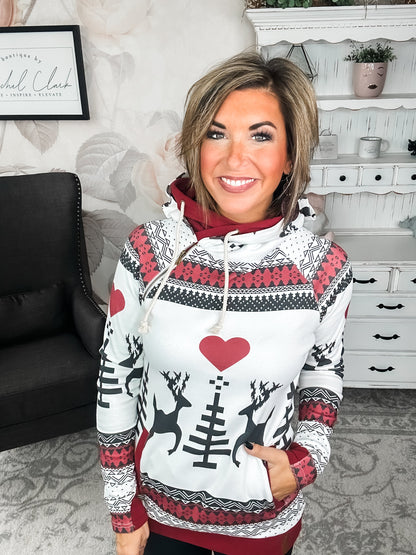 Ampersand Avenue - Doublehood™ Sweatshirt - Winter Wonderland