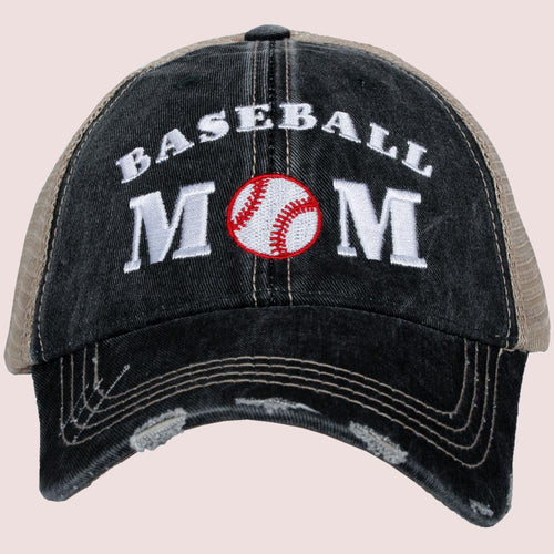 Baseball Mom Trucker Hat