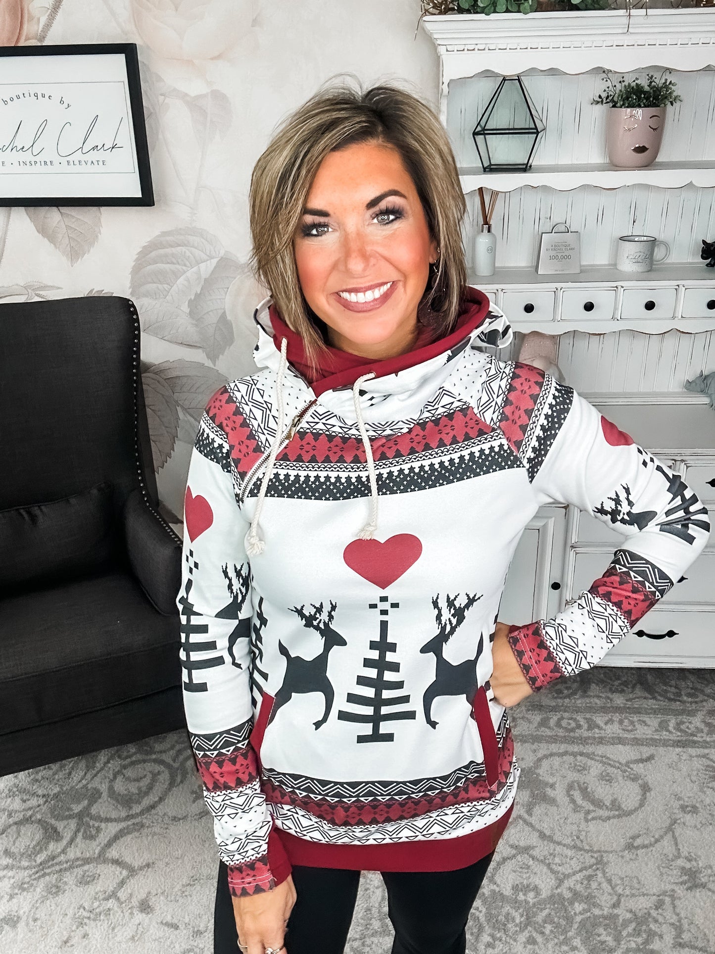 Ampersand Avenue - Doublehood™ Sweatshirt - Winter Wonderland