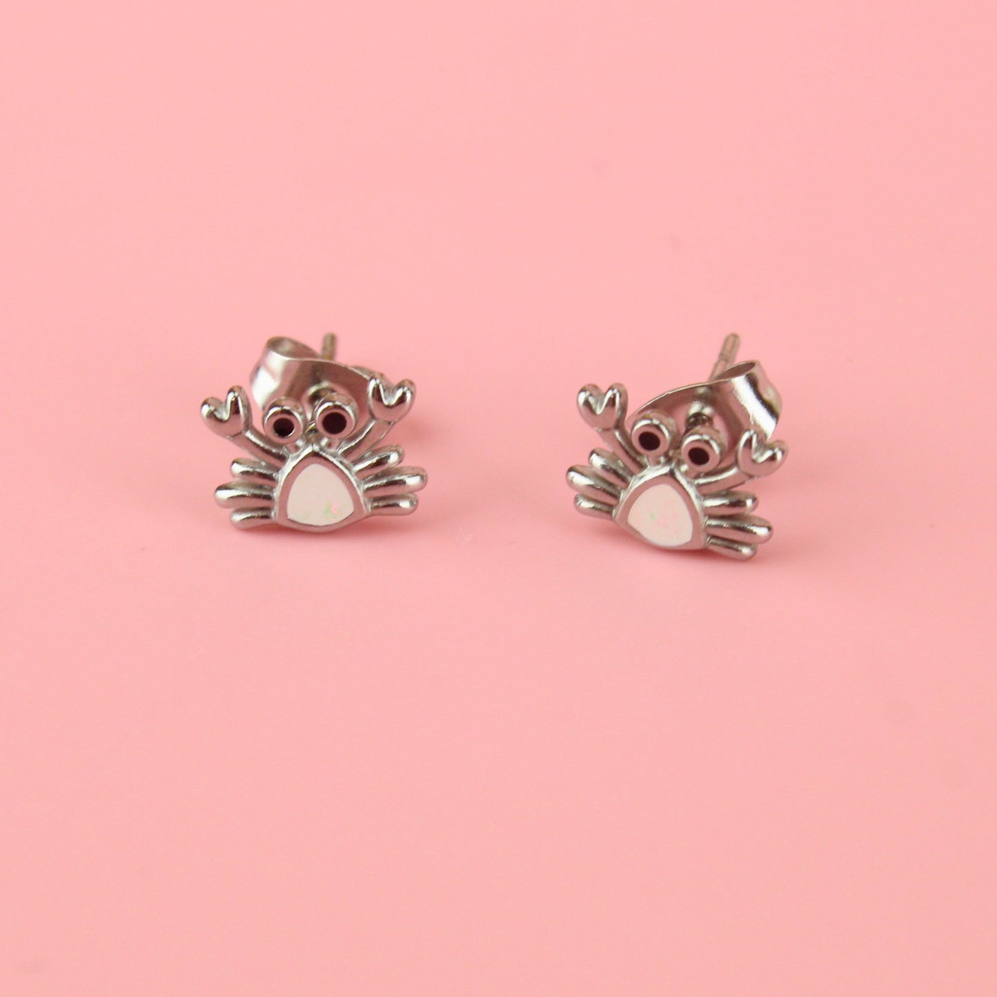 Feeling Crabulous Stud Earrings