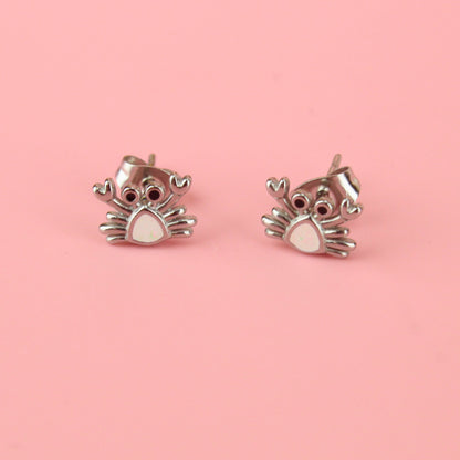Feeling Crabulous Stud Earrings
