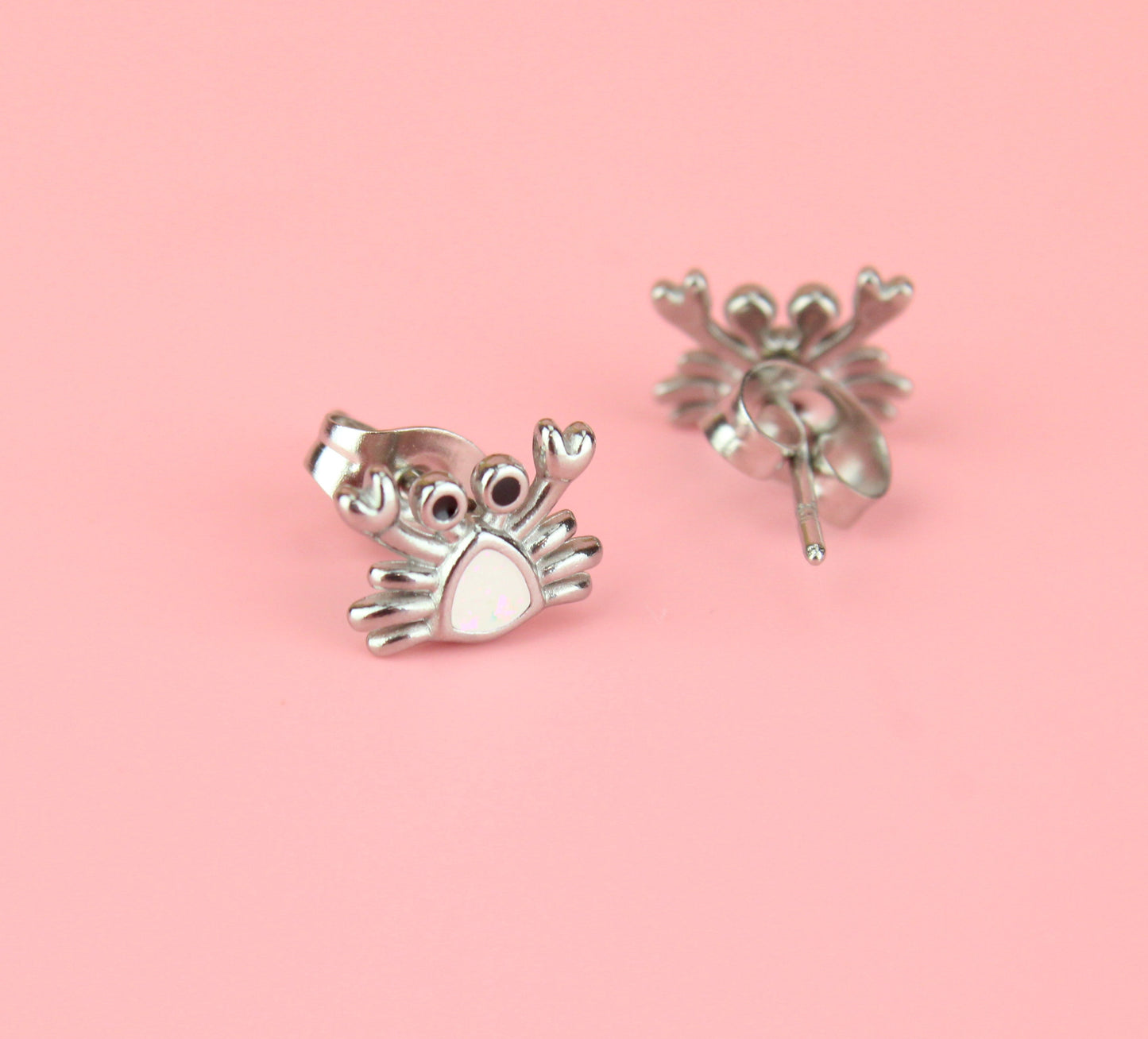 Feeling Crabulous Stud Earrings