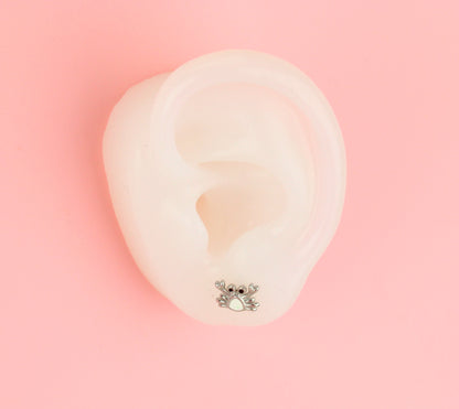 Feeling Crabulous Stud Earrings