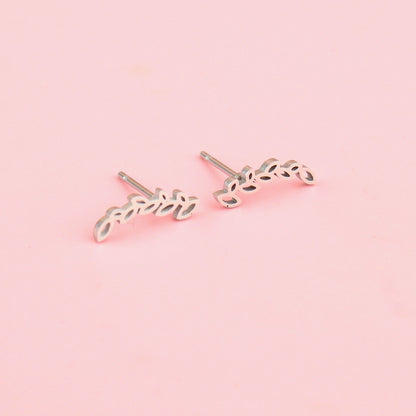 Fern Stud Earrings