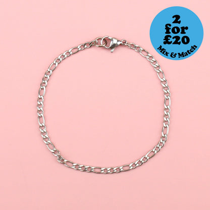 Figaro Chain Bracelet