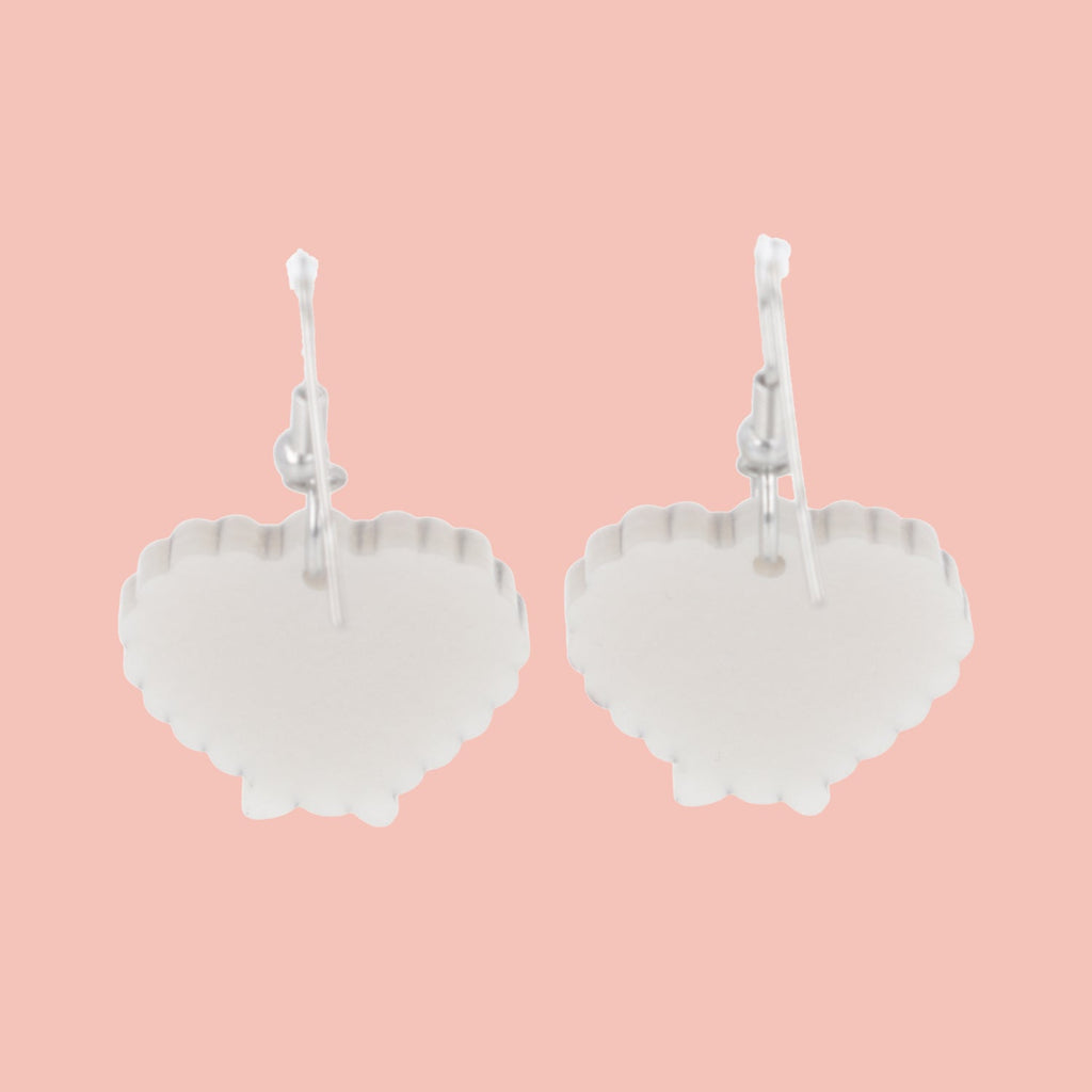 Flower Crown Cat Earrings