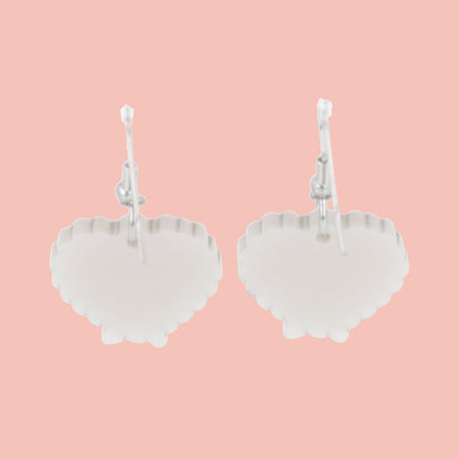 Flower Crown Cat Earrings