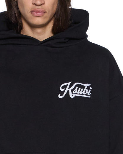 OUTFIELD EKCESS HOODIE BLACK