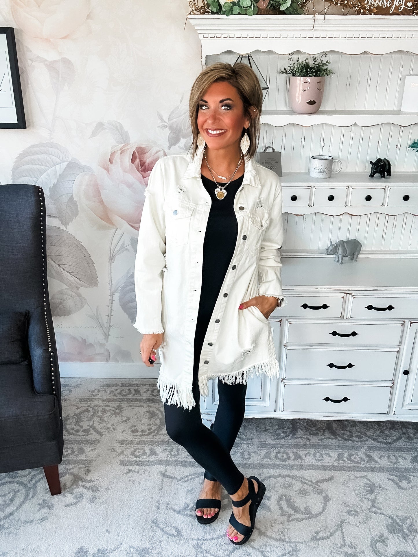 Can't Live Without It Denim Jacket