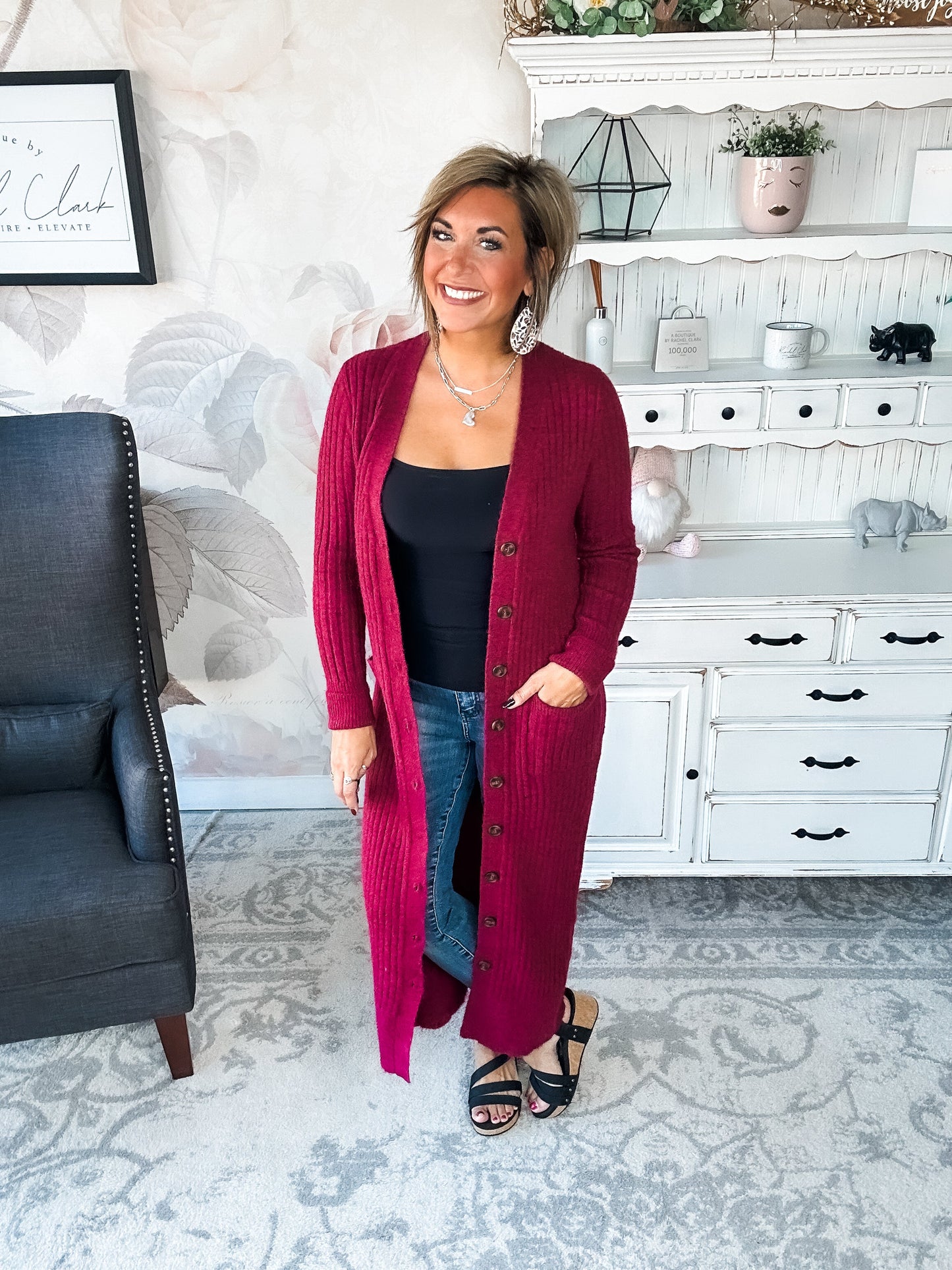 Burning Fire Cardigan