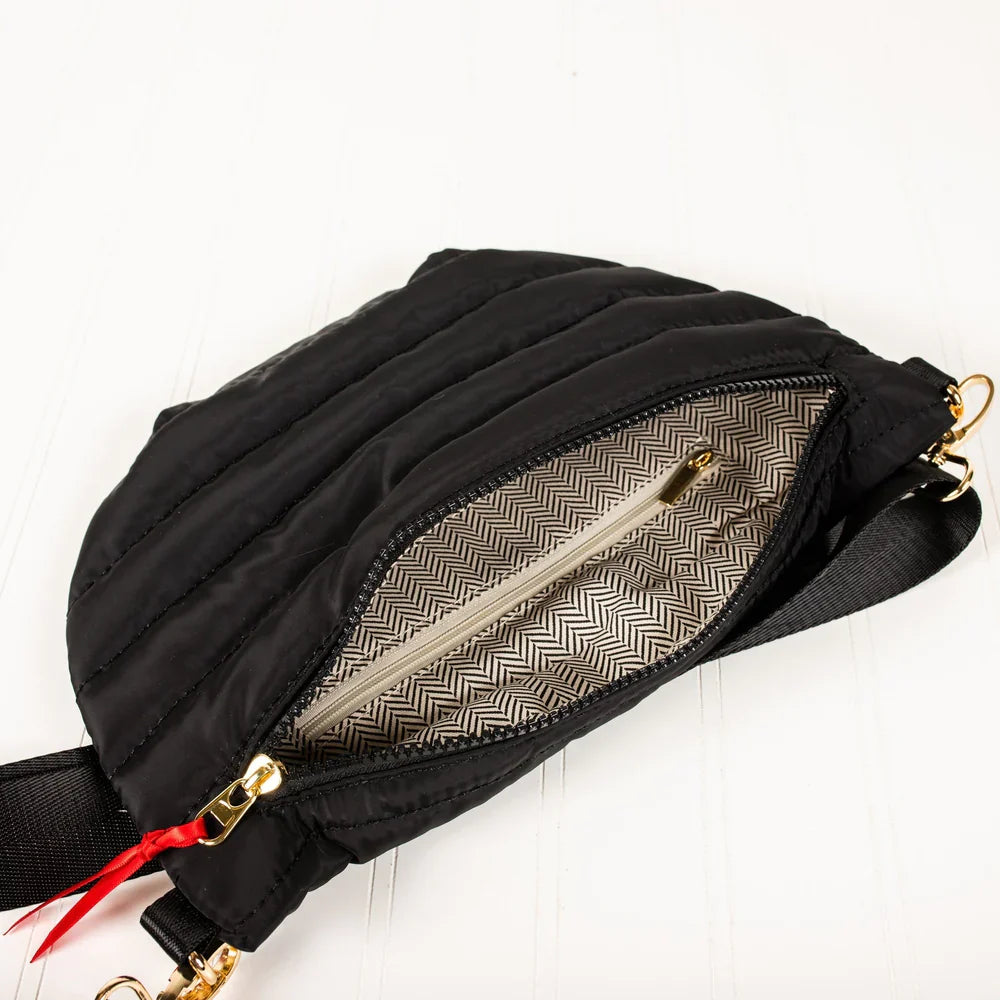 Jolie Puffer Belt Bag - Pink