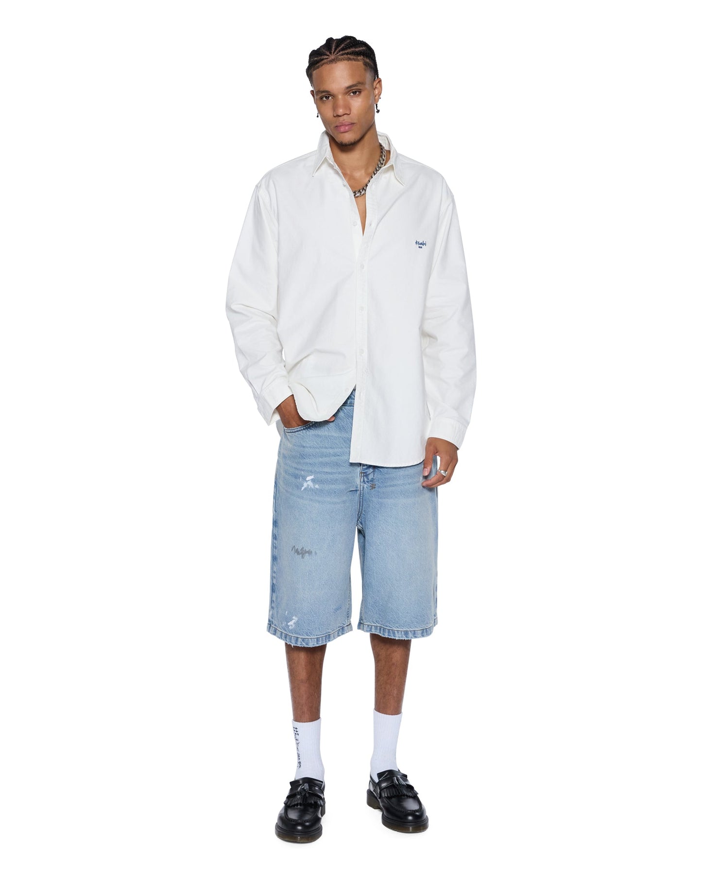 MAXX SHORT PAINTER BLUE