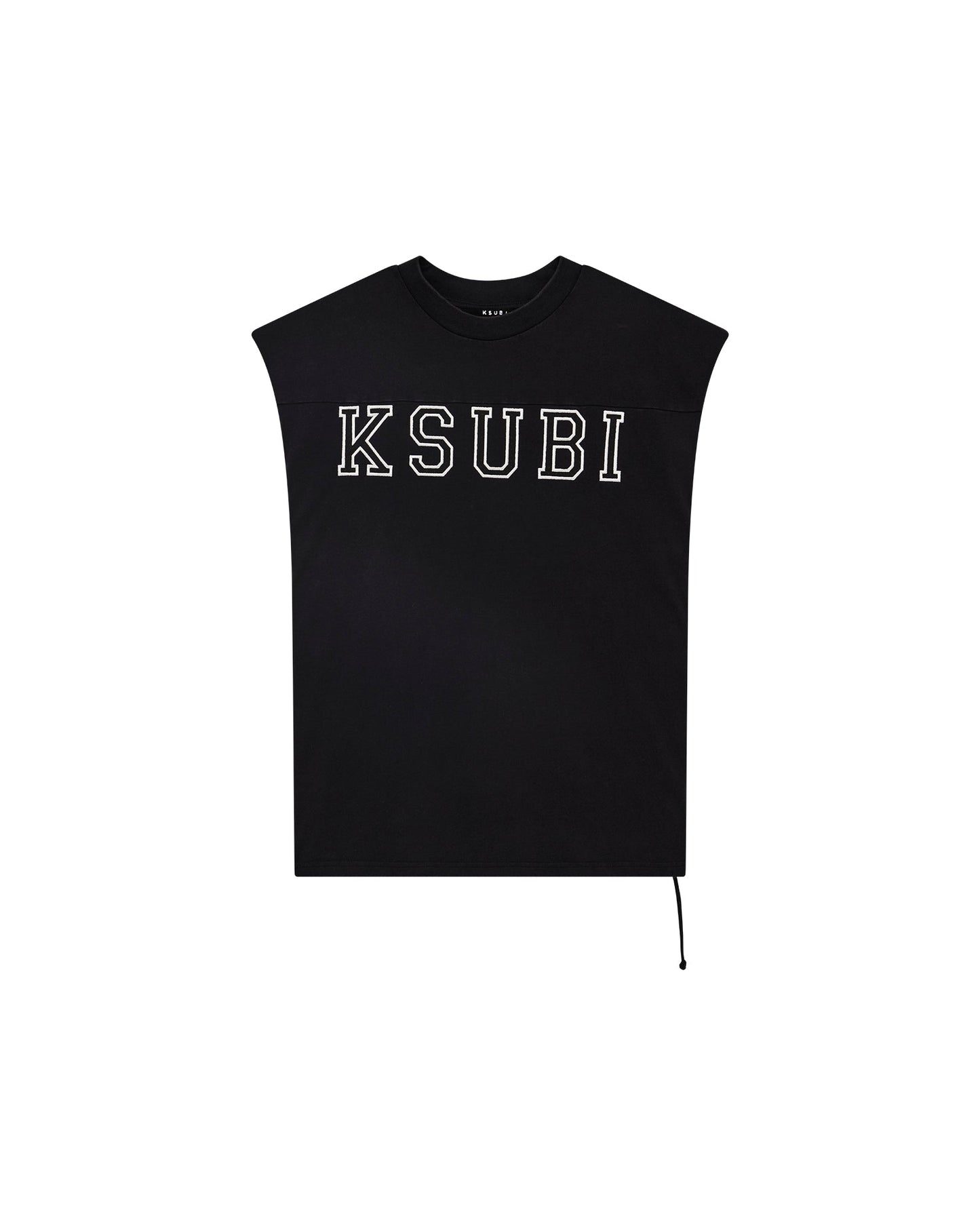 TOUCHDOWN EKCESS CUT OFF TANK JET BLACK