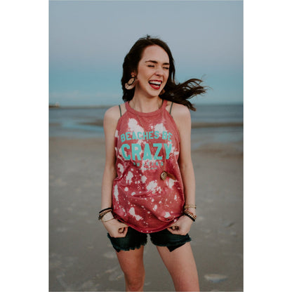 Beaches Be Crazy Tank