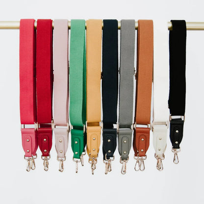 Callie Canvas Adjustable Strap - Fuchsia