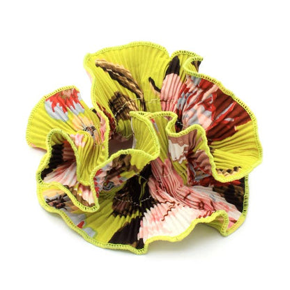 Extra Large Ruffled Scrunchie - Tropical