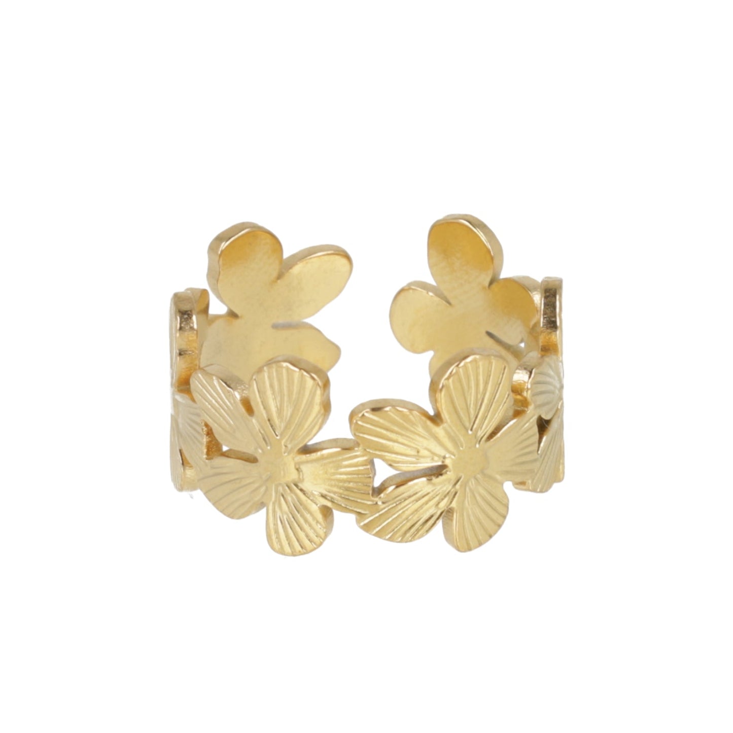 Floral Ring (Gold Plated)