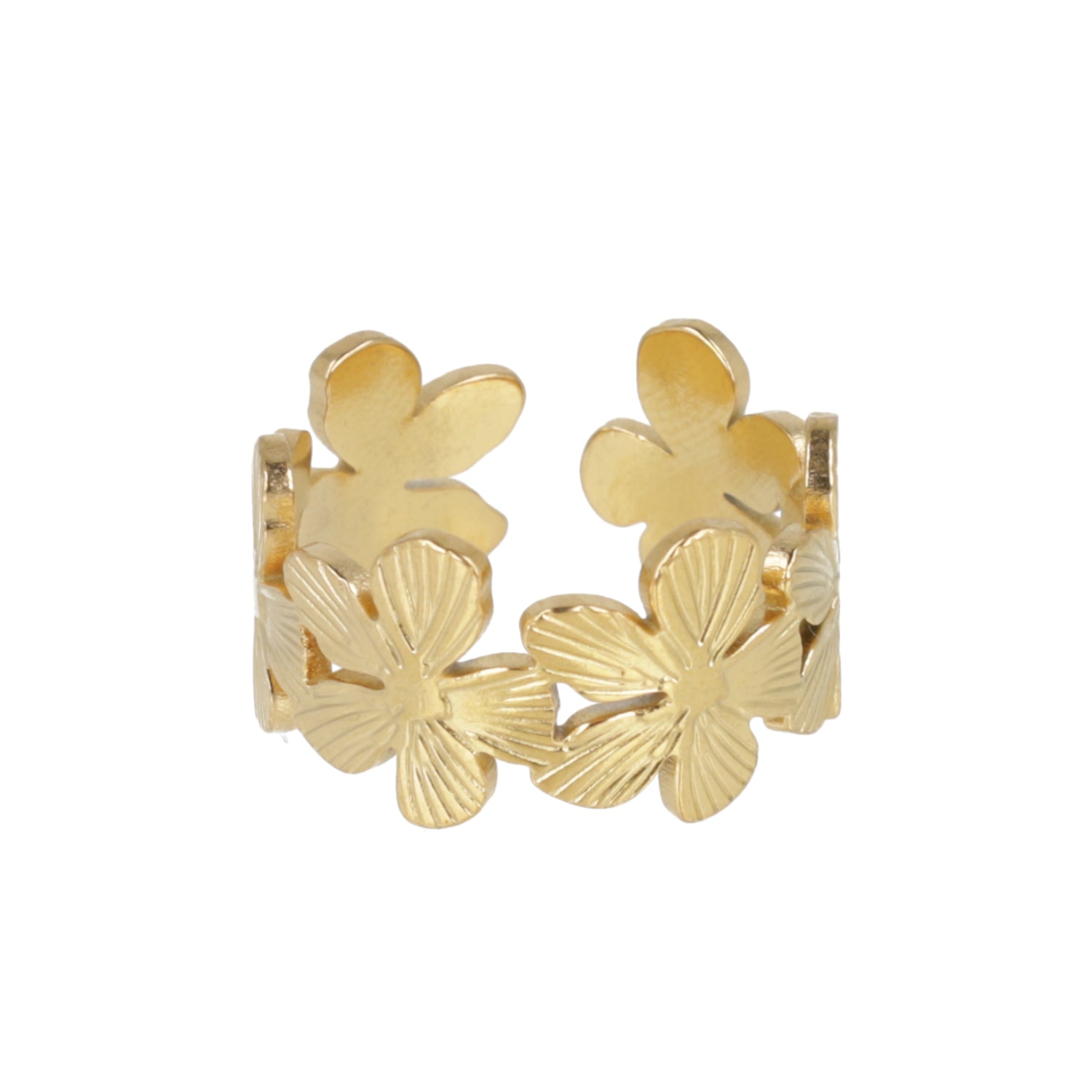 Floral Ring (Gold Plated)