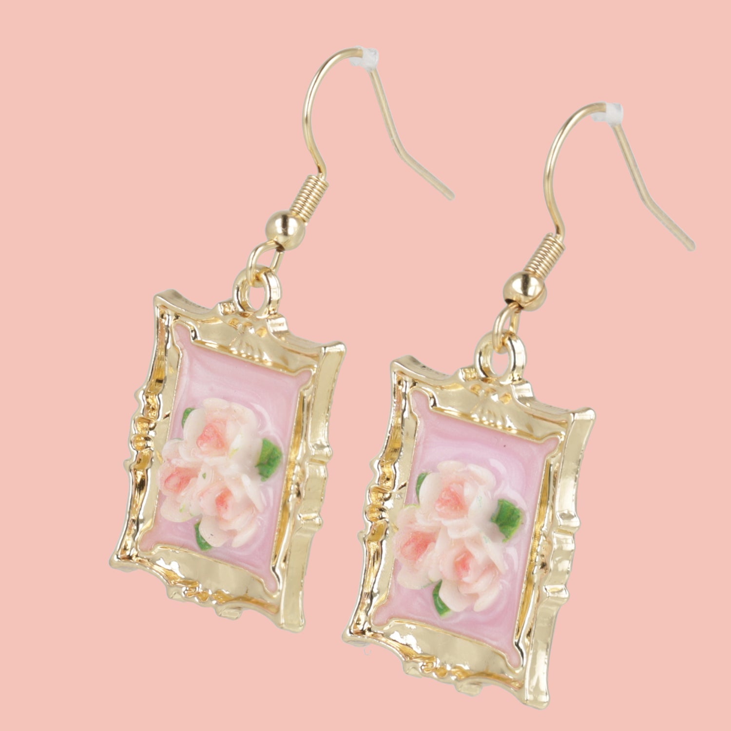 Florals? For Spring? Earrings - Pink