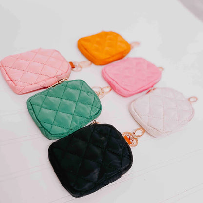 Gigi Clip On Pouch - Pink