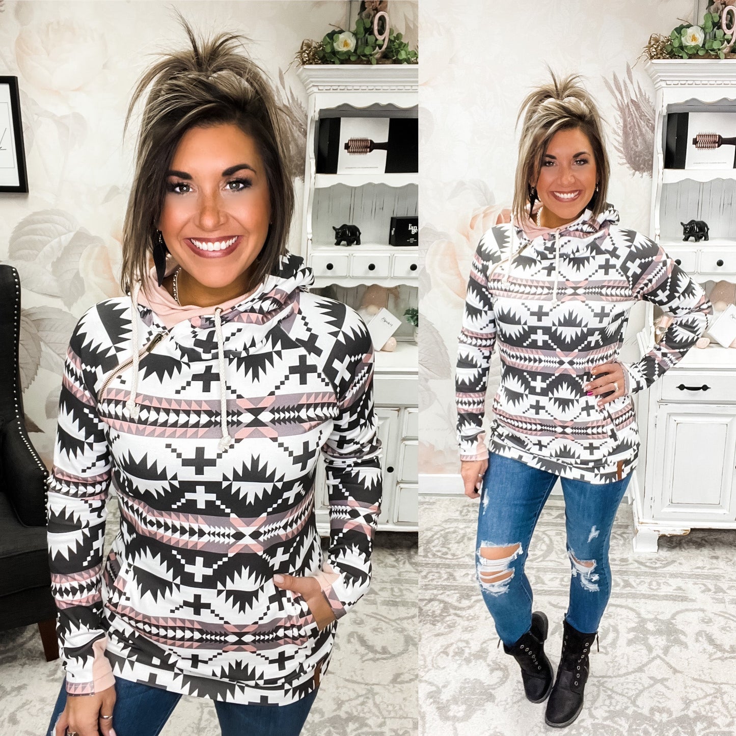 Ampersand Avenue Doublehood™ Sweatshirt - Desert Dreaming