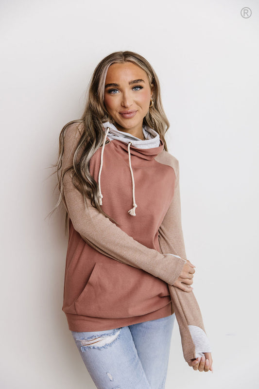 Ampersand Avenue - Doublehood™ Sweatshirt - Kiss & Tell